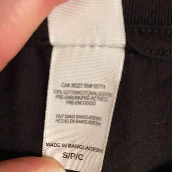 Justin Timberlake 2007 Concert Tour Black Short Sleeve T Shirt Womens S - Picture 7 of 11